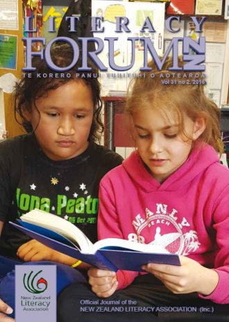 Literacy Forum NZ - NZLA Literacy Forum 2016 Volume 31 No 2 cover photograph
