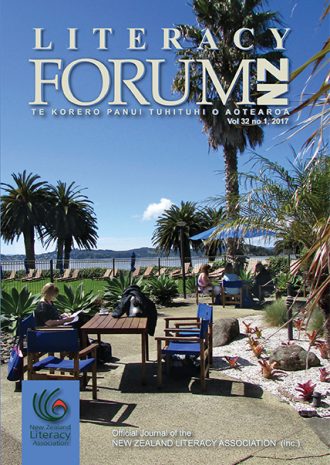 Literacy Forum NZ - NZLA literacy Forum 2017 Volume 32 No 1 cover photograph